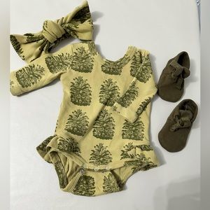 Kate Quinn Pinecones Girl 0-3M